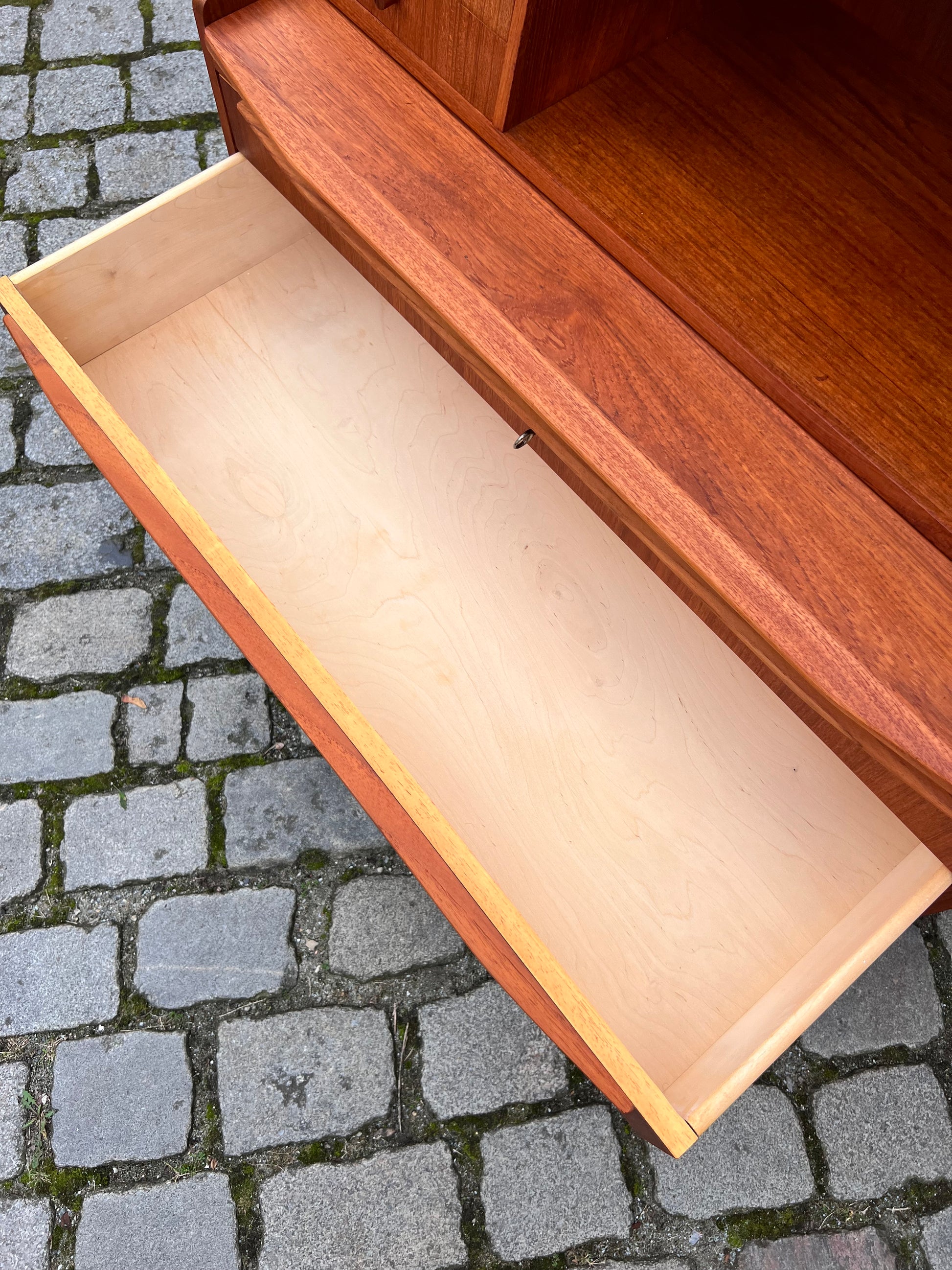 Sekretär Teak aus Dänemark