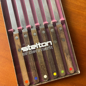 Fonduegabeln Edelstahl & Teak von Stelton