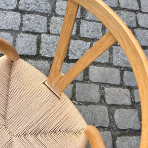 Wishbone Chair Modell CH24 Eiche geölt von Hans J. Wegner für Carl Hansen & Søn