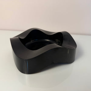 Aschenbecher schwarz von Walter Zeischegg für Helit