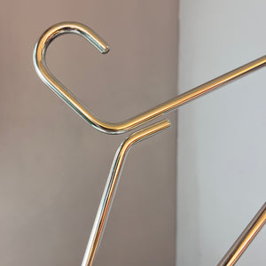 Set: 5x Kleiderbügel Metall 80er