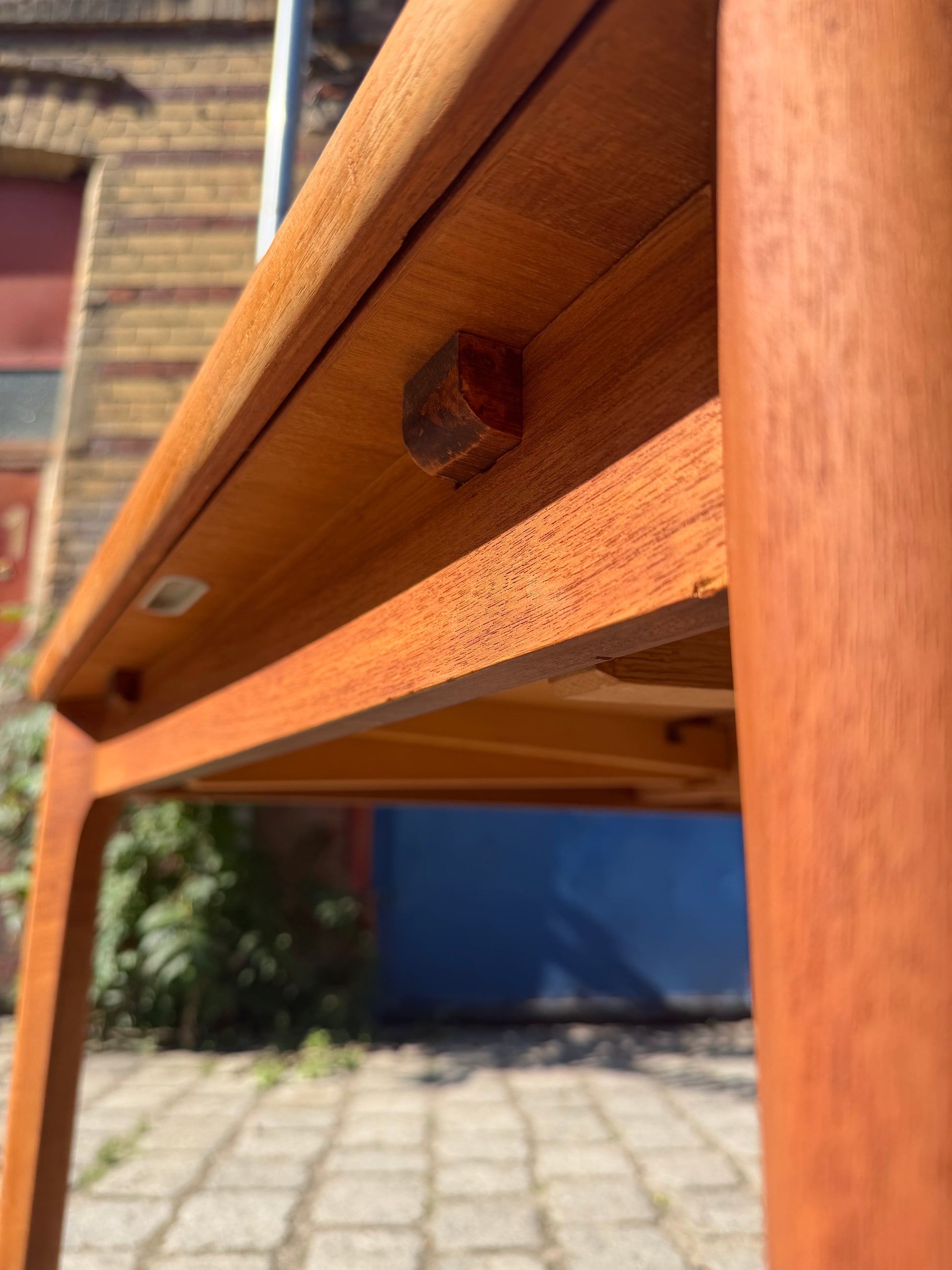 Ausziehbarer Esstisch Teak von Henning Kjærnulf