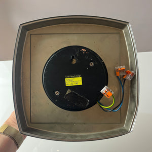 Wandlampe gelb Chrom von Uwe Mersch