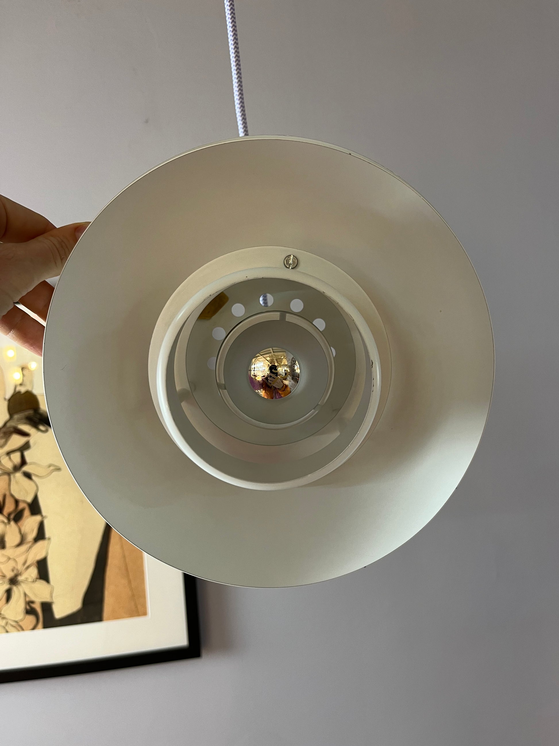 Lamellenlampe weiß von Formlight