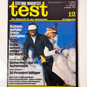 Stiftung Warentest Zeitschrift Dezember 1975