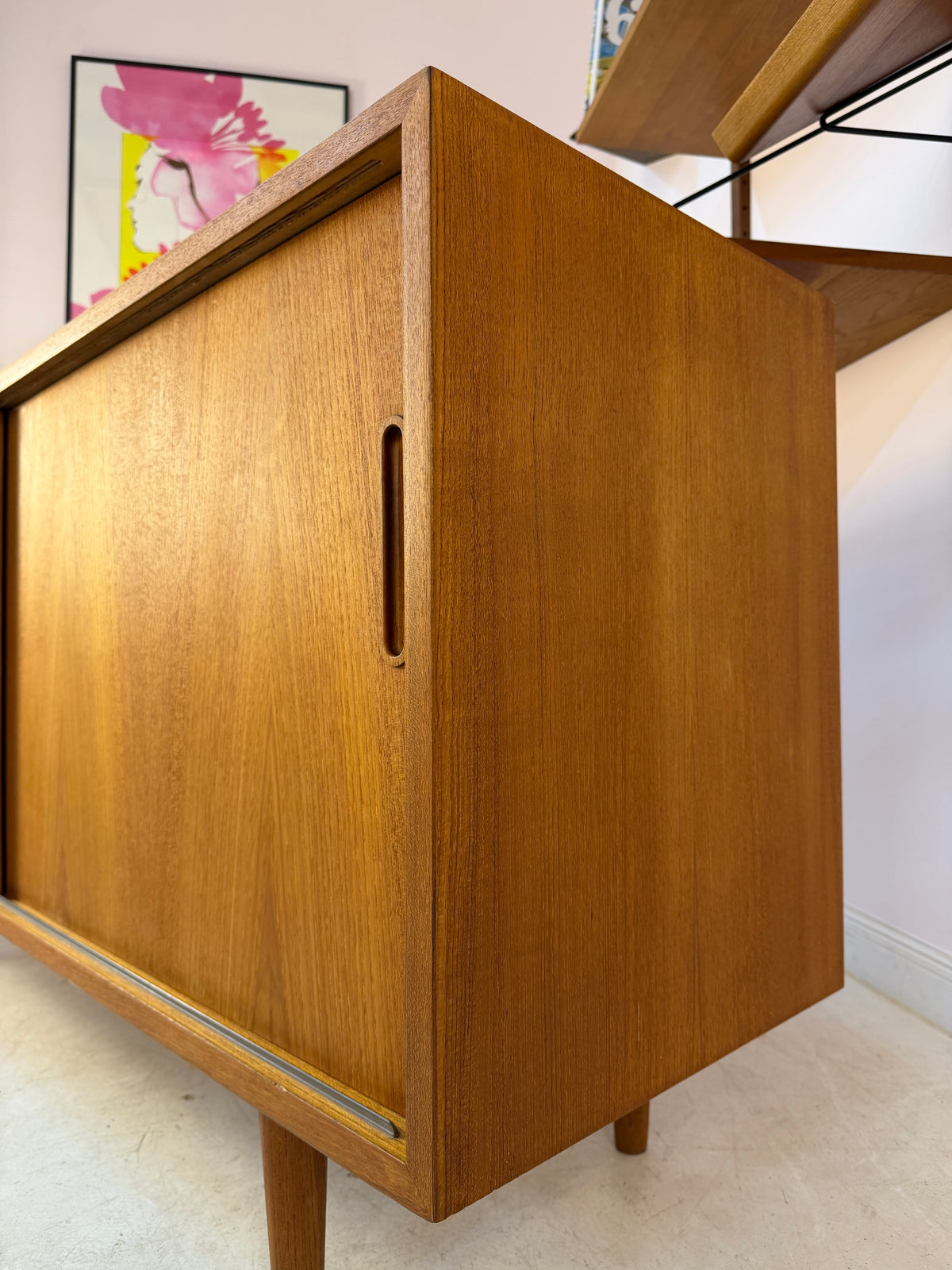 Sideboard Teak von Carlo Jensen für Hundevad & Co