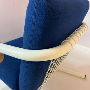 Sessel weiß blau von Friis & Moltke