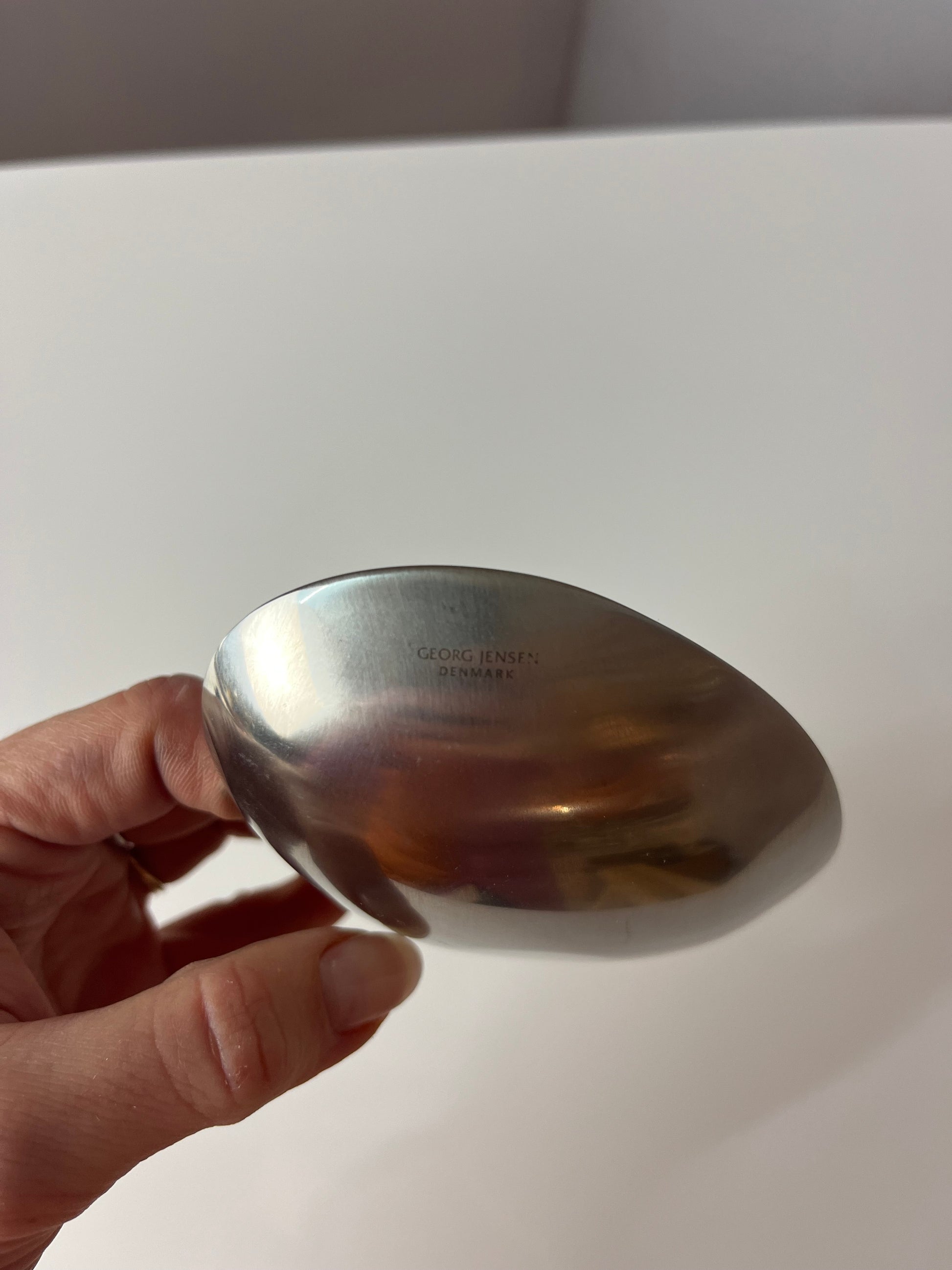 Servierschalen Leaf klein von Helle Damkjær für Georg Jensen