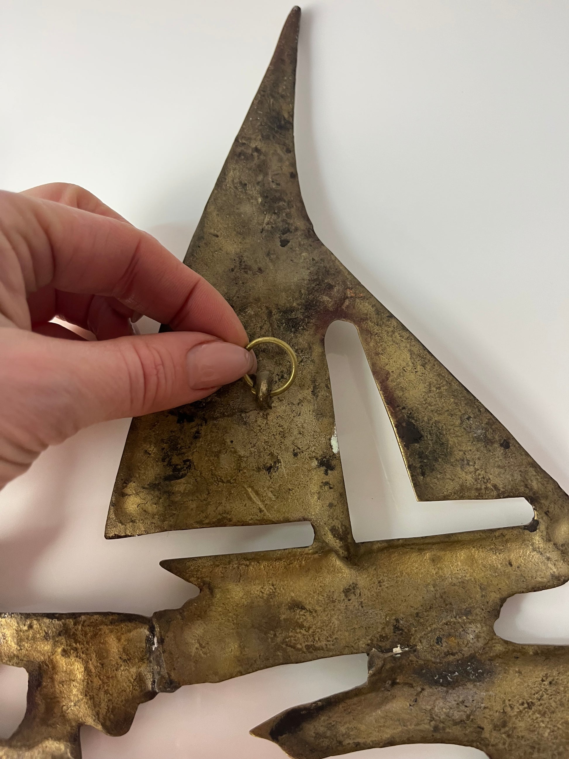 Wanddeko Schiffe Messing aus Dänemark