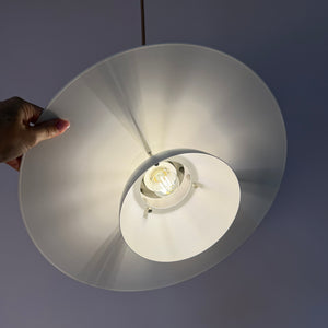 Lamellenlampe Typ 4450 weiß von Lyfa