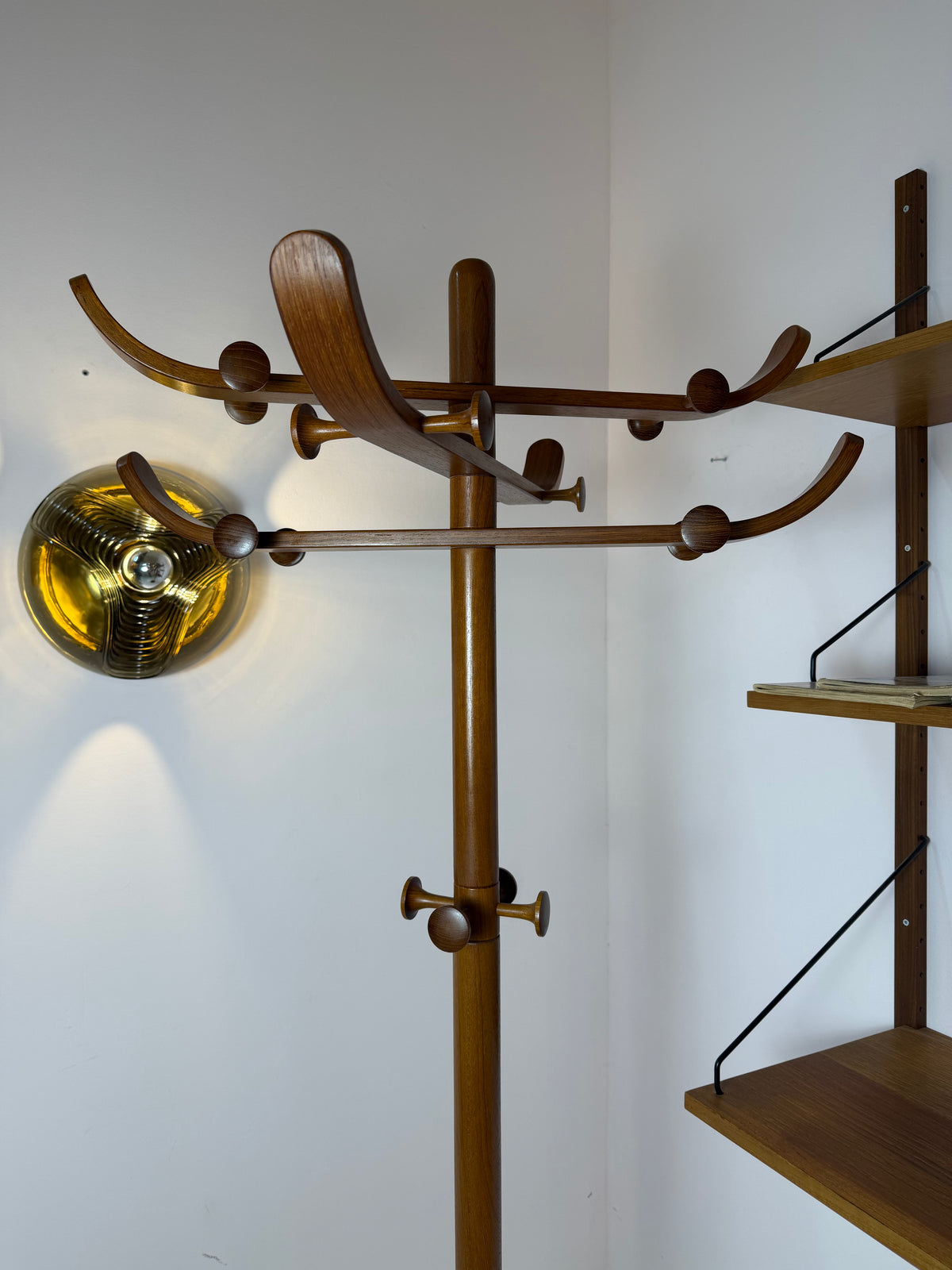 Garderobe No. 20 Teak von Søren Nissen & Ebbe Gehl für Aksel Kjersgaard