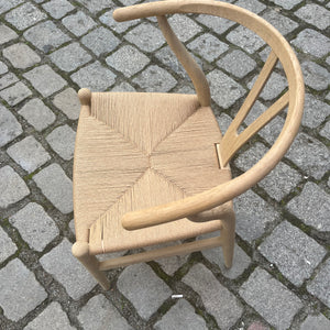 Wishbone Chair Modell CH24 Eiche geseift von Hans J. Wegner für Carl Hansen & Søn