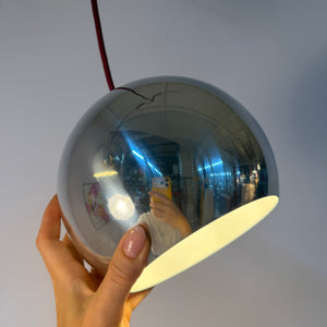 Kugellampe Topan Chrom von Verner Panton