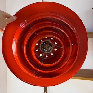 Lamellenlampe rot aus Dänemark