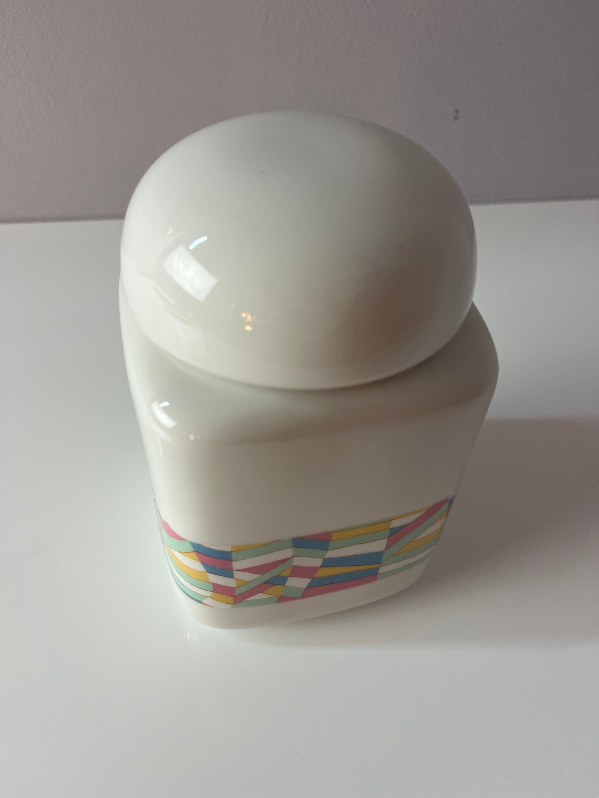 Aufbewahrungsdose Pastelltöne Porzellan