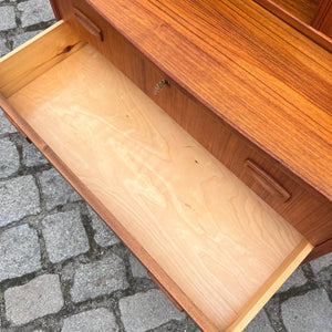 Sekretär Teak aus Dänemark
