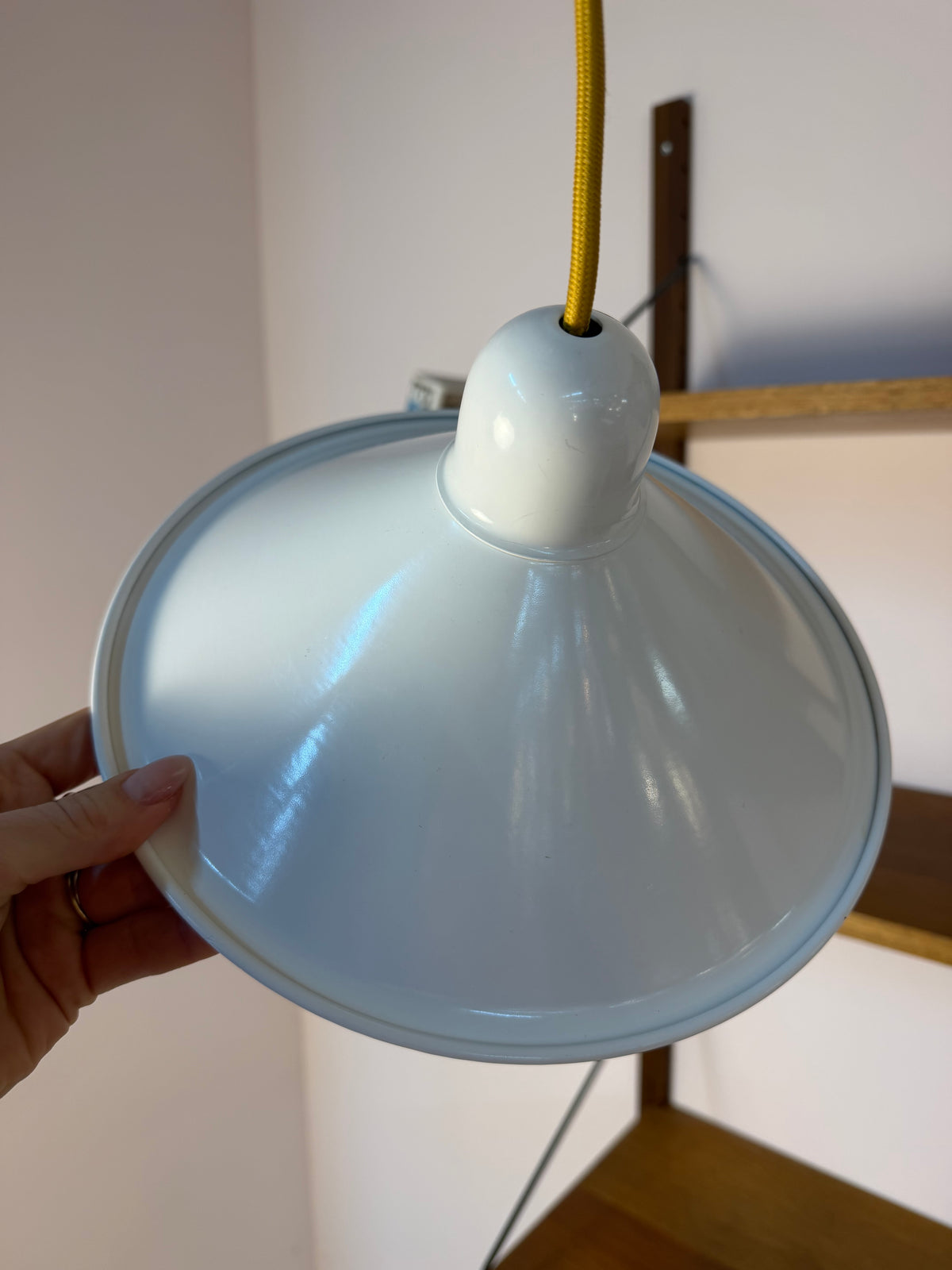 Hängelampe weiß aus Dänemark