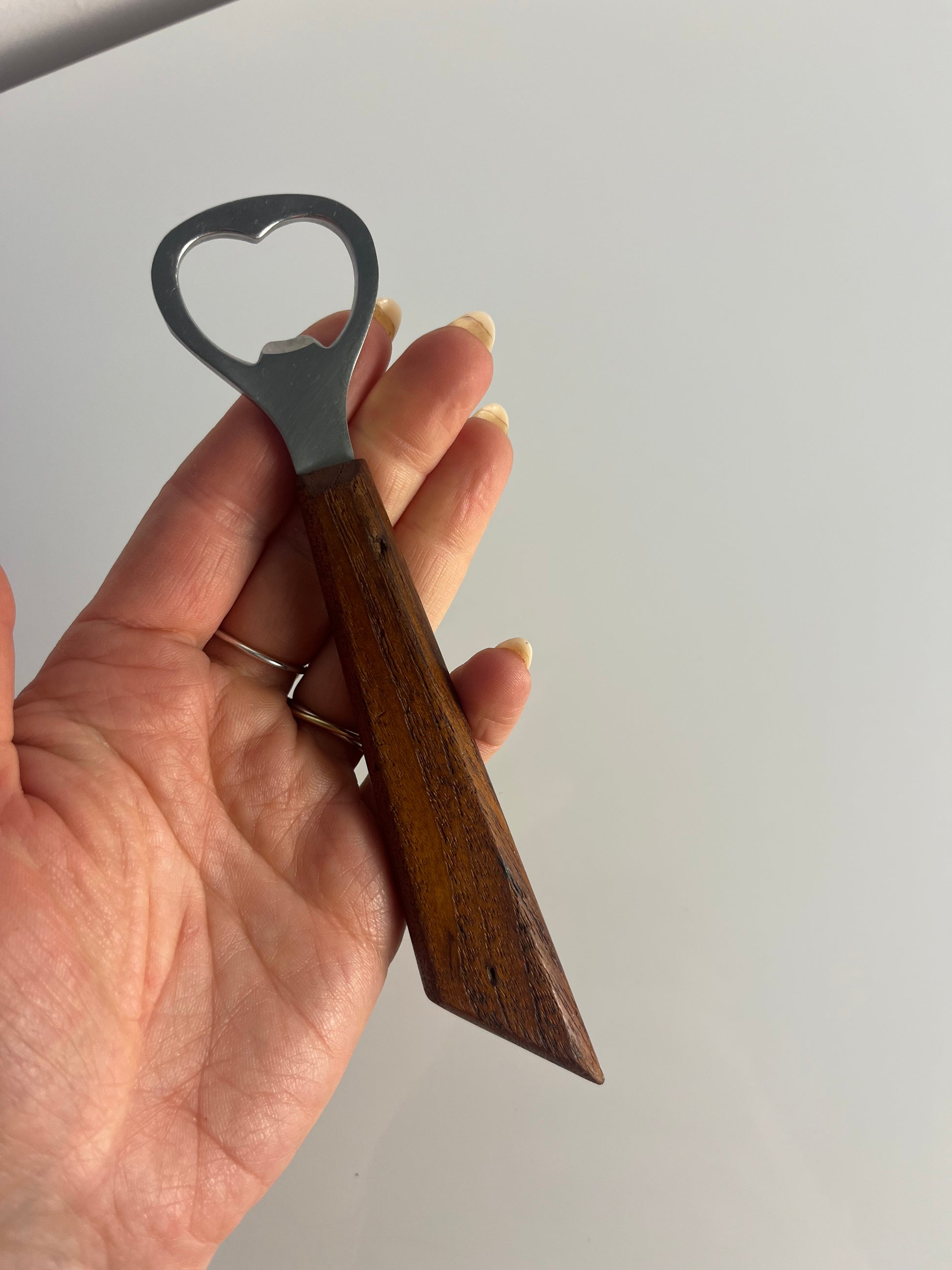 Flaschenöffner Teak aus Dänemark