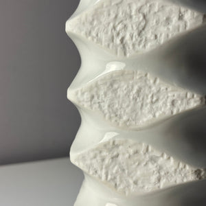 Vase 640/2 weiß Biskuitporzellan von Royal Porzellan Bavaria KPM