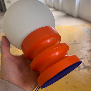 Tischlampe Opalkugel