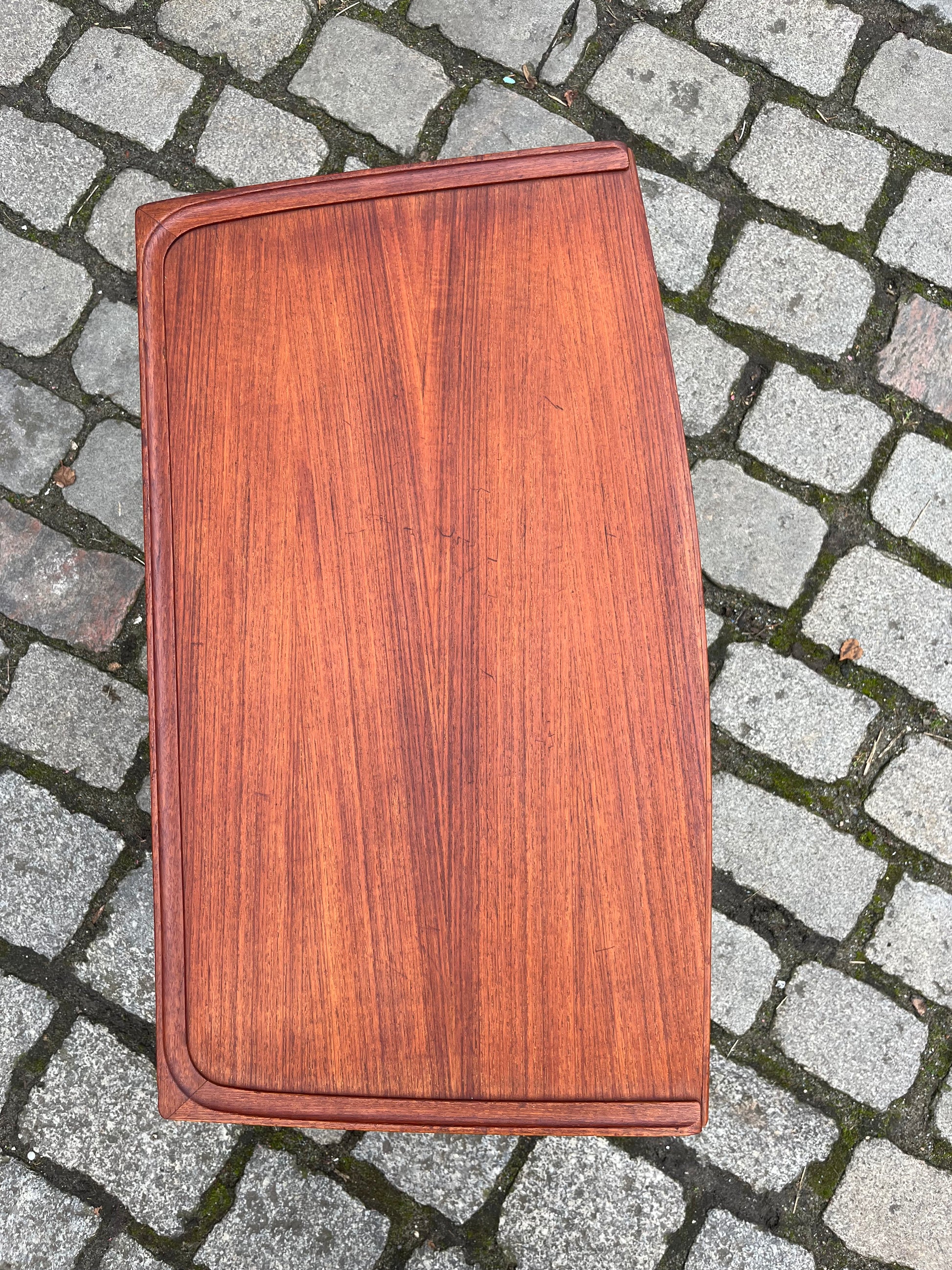 Beistelltisch Teak mit Auszug aus Dänemark
