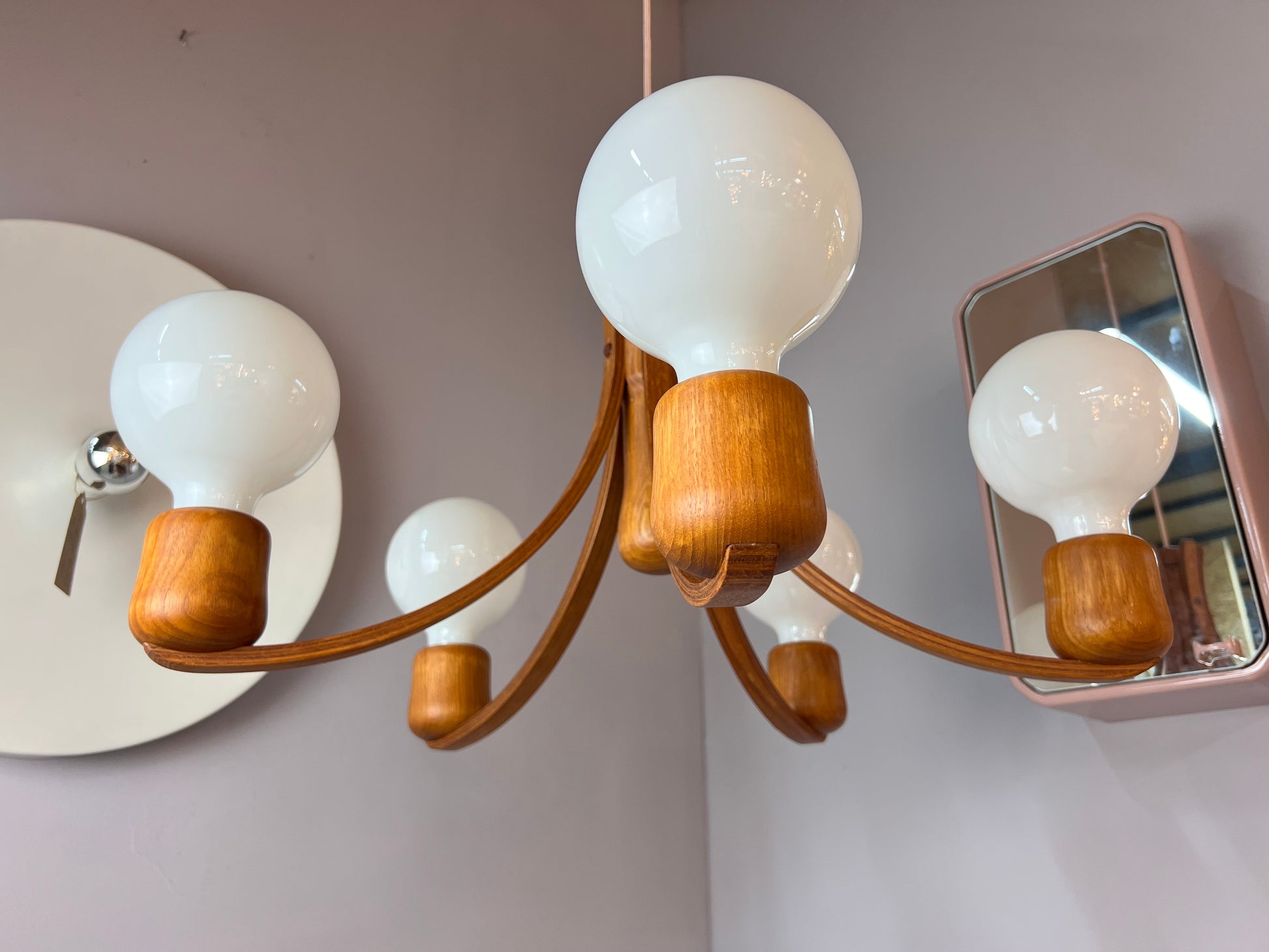 Kronleuchter Teak von DOMUS