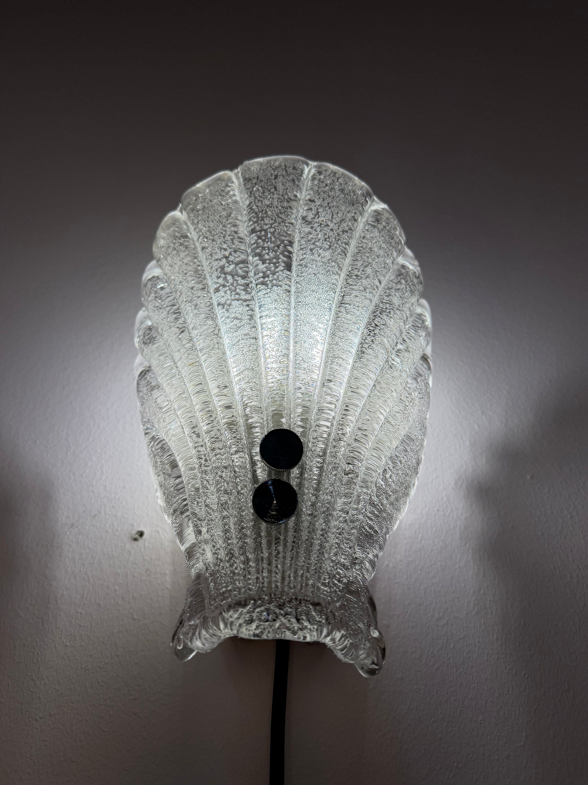 Wandlampe Muschel Glas von Sölken