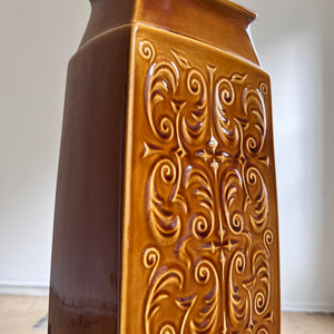 Bodenvase von Ditmar Urbach aus Tschechien 50er