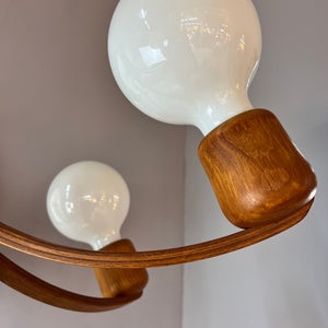 Kronleuchter Teak von DOMUS