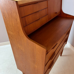 Sekretär mit Spiegel Teak aus Dänemark