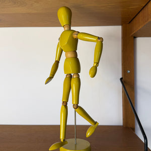 Mannequin Modellfigur gelb aus Dänemark