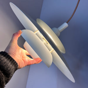 Lamellenlampe weiss Dänemark