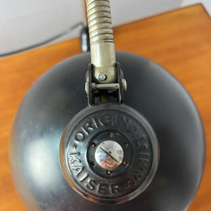 Klemmlampe schwarz von Christian Dell für Kaiser Idell