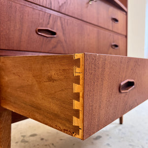 Sekretär Teak aus Dänemark