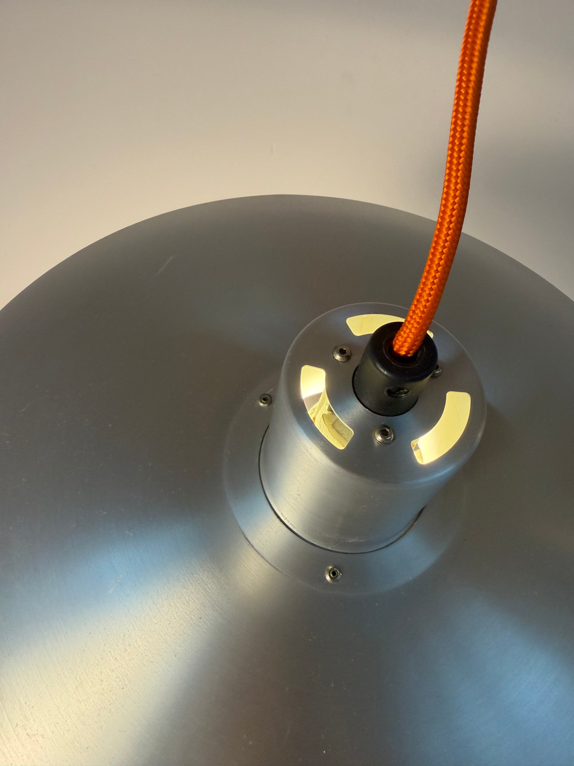 Lamellenlampe PH4/3 silber gebürstet von Poul Henningsen für Louis Poulsen