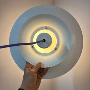 Lamellenlampe weiß aus Dänemark