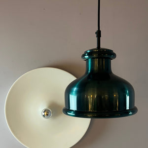 Hängelampe Country Line metallic grün von Sidse Werner für Holmegaard
