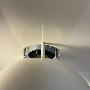 Lamellenlampe cremeweiß aus Dänemark