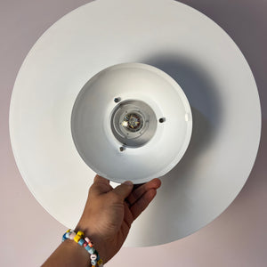Lamellenlampe weiß aus Dänemark