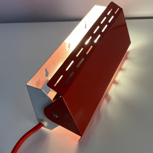 Wandlampe Twist Type 124 rot von Knud Christensen Electronic