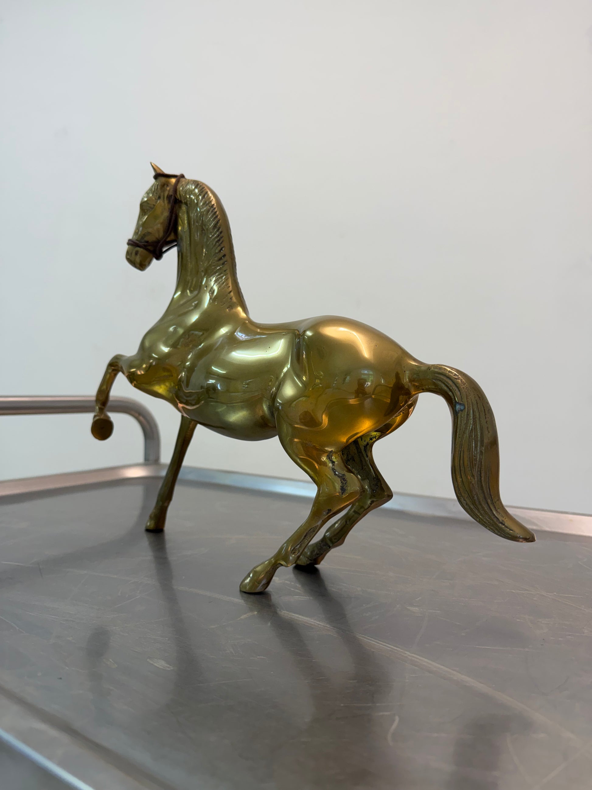 Großes Pferd Messing