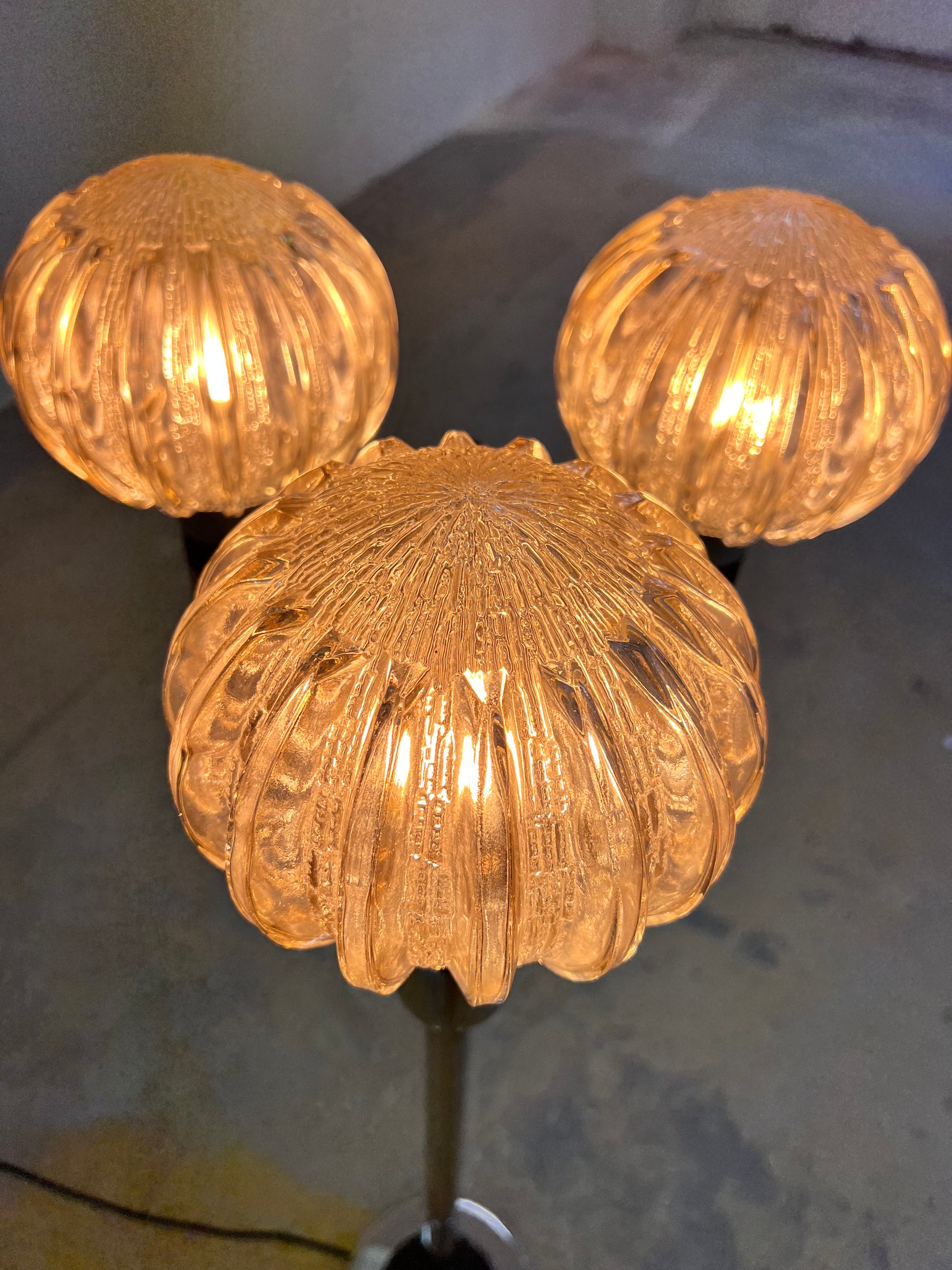 Stehlampe Chrom 70er