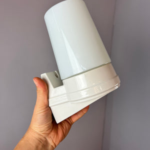 Set: 2x Wandlampe Modell 6070 weiß Sigvard Bernadotte für Ifö