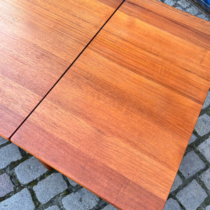 Esstisch Teak Vollholz mit eingehängter Platte
