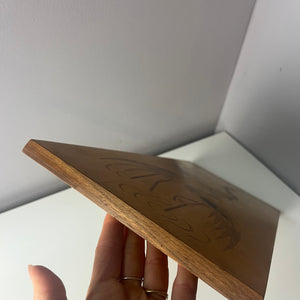 Intarsienbild Kraniche