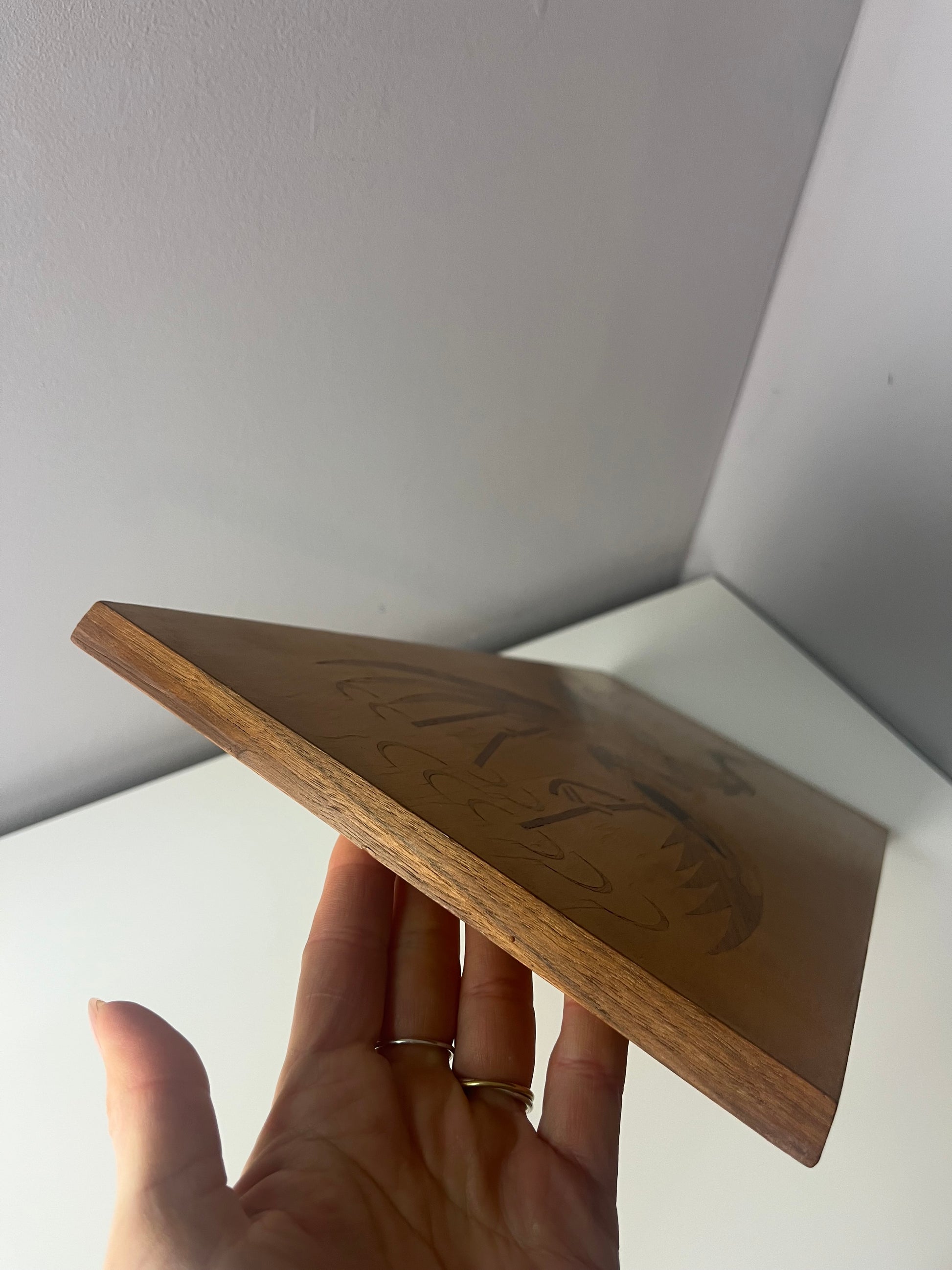 Intarsienbild Kraniche