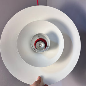 Lamellenlampe Trapez von Christian Hvidt für Nordisk Solar