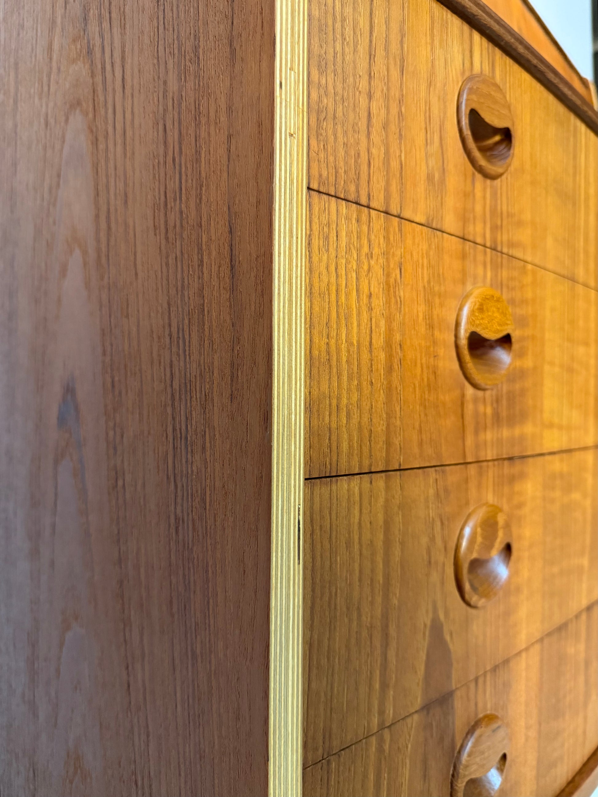 Sekretär Teak aus Dänemark