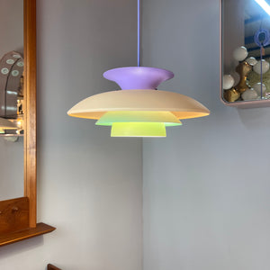 Lamellenlampe neu lackiert Dänemark