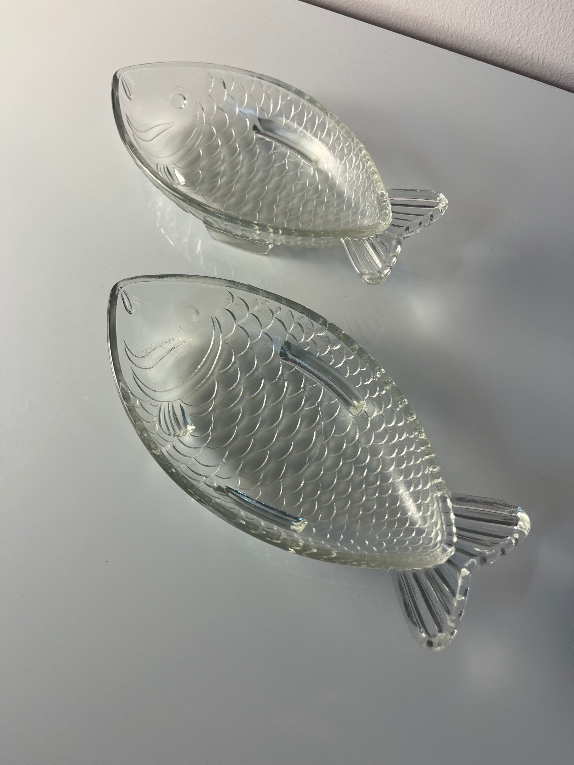 Set: 2x Schale Fisch von Ankerglas Bernsdorf